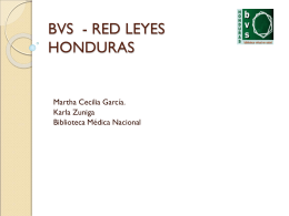 LEYES HONDURAS
