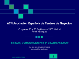 ACN España Asociación de Centros de Negocios