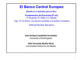 Banco Central Europeo_Transparencias