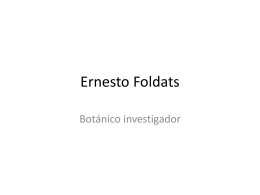 Ernesto Foldats - Asociación Venezolana de Palmas
