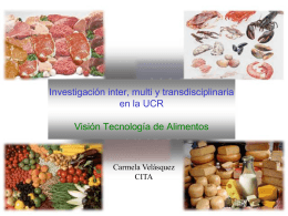 Investigación inter, multi y transdisciplinaria en la UCR:Visión
