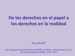 Diapositiva 1 - XX Congreso Panamericano del