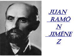 Juan Ramón Jiménez Introducción