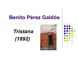 Benito Pérez Galdós Tristana (1892)
