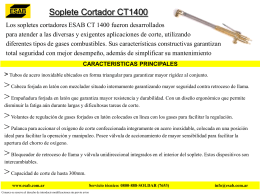 Soplete Cortador CT1400 - Bul-Mak
