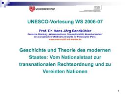 UNESCO-Lehrstuhls für Philosophie