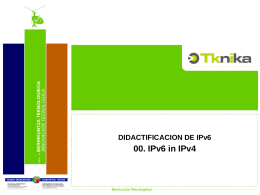 Introducción 00. IPv6 in IPv4