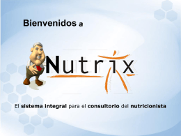 NUTRIX: Sistema Integral de Nutrición