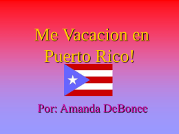 Puerto Rico! - SraRousseau