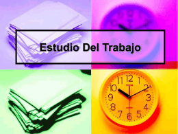 ppt. ESTUDIO DEL TRABAJO