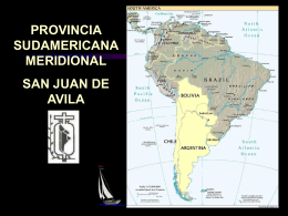 Provincia Sudamericana Meridional San Juan de Avila Hno. Hermit