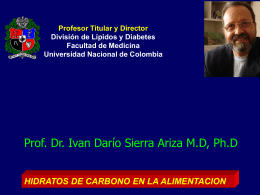 Presentación de PowerPoint - División de Lípidos y Diabetes