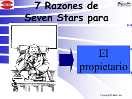 7 Razones de Seven Stars para