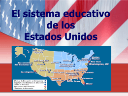 El sistema educativo en los Estados Unidos