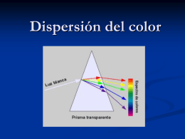 Dispersión del color