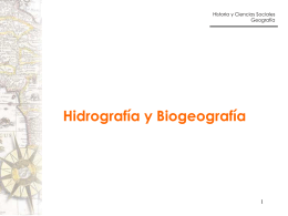 hidrografia y biogeografia (R.Raddatz)