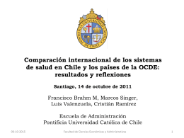 2. Comparación OCDE - Trabajo Seguro Chile