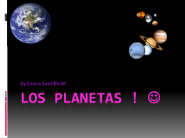 Los Planetas ! *