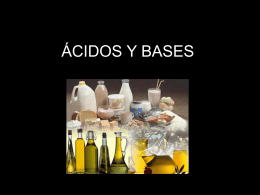 ÁCIDOS Y BASES - SCIENCE