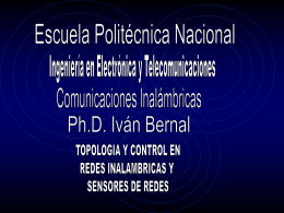 Presentación - Ivan Bernal - Escuela Politécnica Nacional