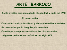 ARTE BARROCO - Colegio Adventista La Serena