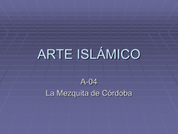 ARTE ISLÁMICO - Gobierno de Canarias