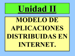 MODELO DE TRES CAPAS DE INTERNET