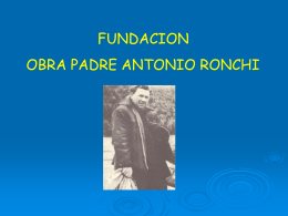presentacion en power point 1 - Fundación Obra Padre Antonio