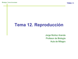 Tema 12. Reproducción