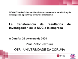 Diapositiva 1 - Universidade da Coruña