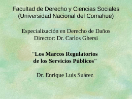 4-los-marcos-regulatorios - Universidad Nacional del Comahue