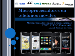 Microprocesadores en teléfonos móviles