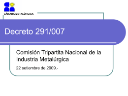 Diapositiva 1 - Camara Metalurgica