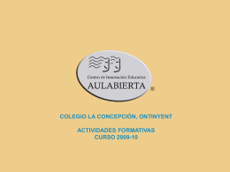 Diapositiva 1 - Colegio La Concepción