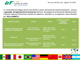 Diapositiva 1 - Universidad Tecnológica de San Juan del Río