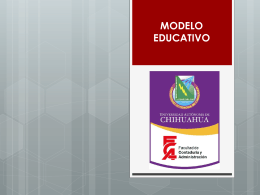 Modelo educativo - Universidad Autónoma de Chihuahua