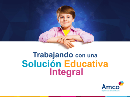 Presentacion Amco_Colegio_30jun - Jardín de Niños Rehilete de