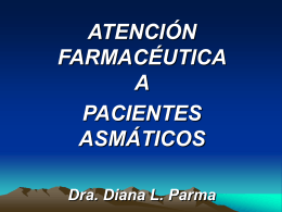 Asma . At. Farmaceutica 1