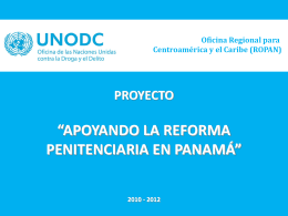 UNODC - Bienvenido a la Dirección General del Sistema