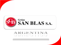 Diapositiva 1 - Gruas San Blas