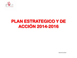 PLAN ESTRATEGICO Y DE ACCIÓN 2011-2013