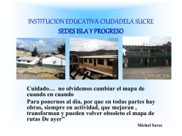 institucion educativa ciudadela sucre sedes isla y progreso
