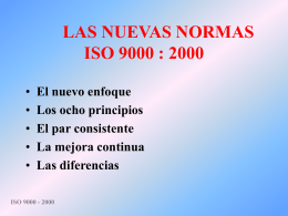 ISO 9000 - 2000