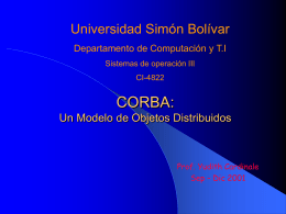 ORB - LDC - Universidad Simón Bolívar
