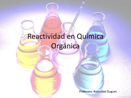 Reactividad en Quimica Naty (Química