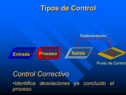 descripción del control