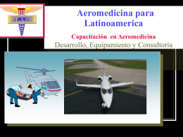 Aeromedicina para Latinoamerica Presentacion 2008 - E