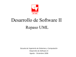 UML_Historia_Intro - Escuela de Ingeniería de Sistemas y