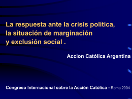 Presentacion AC Argentina  - Foro Internacional de Acción