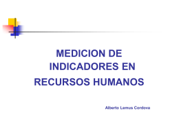 indicadores de recursos humanos